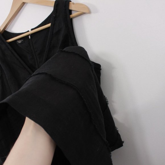 *Talbots Black V Neck Dress - Picture 2 of 4